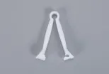 Engangs navlestrengsklemme