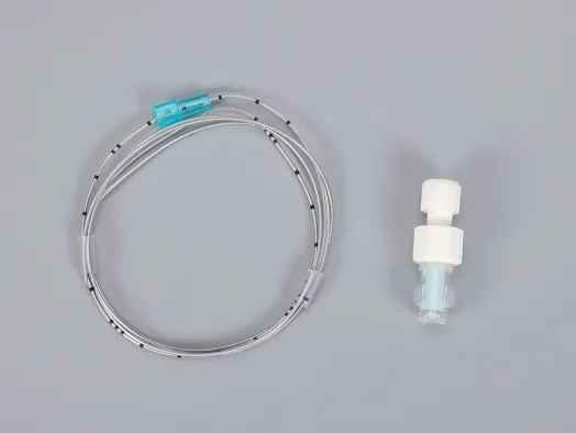 Engangs forbedret epidural anæstesikateter med stik